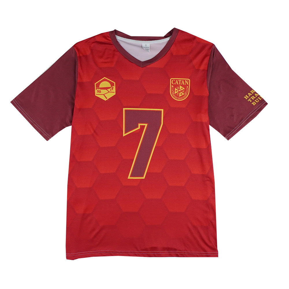 Camiseta de fútbol de Catan.